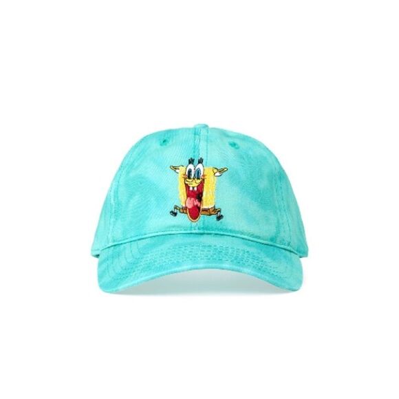 Sponge Bob Square Pants Men's Adjustable Snapback Hat Ball Cap - Picture 5 of 6